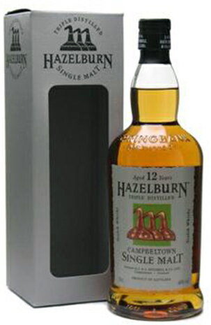 正規品 ヘーゼルバーン12年 750ml×1本 / HAZELBURN 12yo ギフト 父親 誕生日 プレゼント