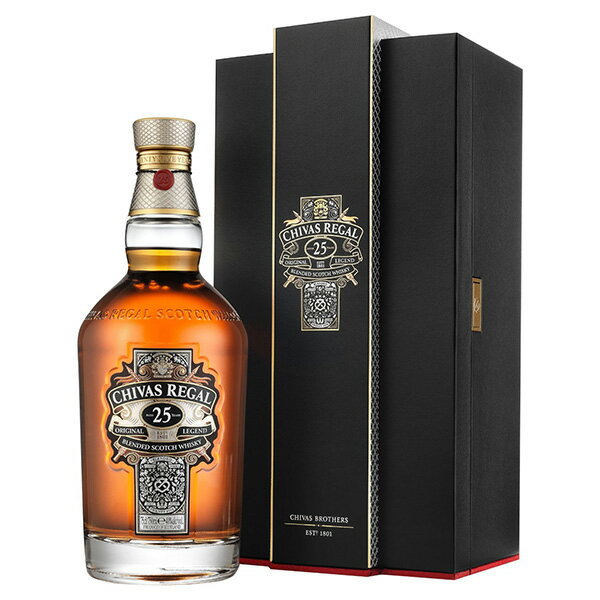 正規品 シーバスリーガル25年 箱付 700ml×1本 / Chivas Regal 25YO ギフト 父親 誕生日 プレゼント