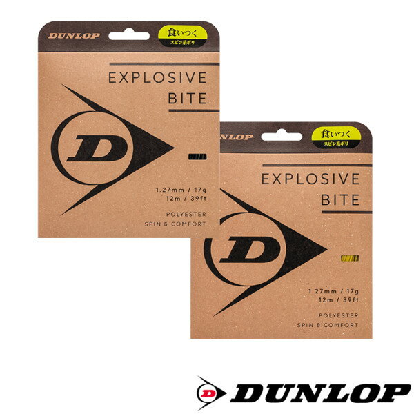 2025年10月下旬発売　DUNLOP　エクスプロッシブ・バイト　DSTA11011　EXPLOSIVE BITE　ダンロップ　硬..