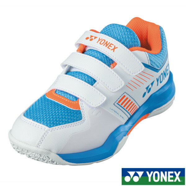 《送料無料》2024年2月発売　YONEX　パワークッションストライダーフロー　ジュニア　SHBSF1JB　ヨネックス　ジュニア　バドミントンシューズ