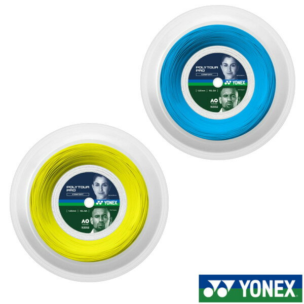 《送料無料》YONEX　硬式ストリング　ロールガット　ポリツアープロ　120　POLYTOUR PRO 120　PTP120R2　ヨネックス