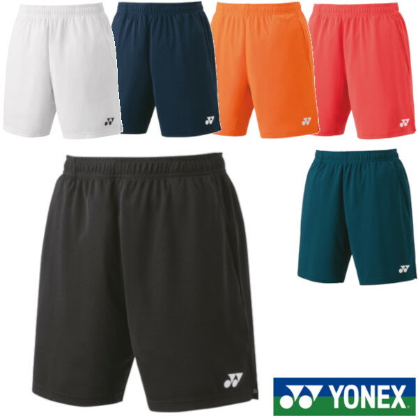 《送料無料》2024年1月下旬発売　YONEX　メンズ　ニットハーフパンツ　15170　ヨネックス　テニス　バドミントン　ウェア