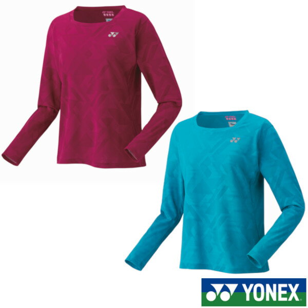 《送料無料》2024年4月下旬発売　YONEX　ウィメンズ　ロングスリーブTシャツ　16718　ヨネックス　ウェア 1
