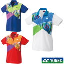 《送料無料》YONEX　レディース　ゲームシャツ　20740　ヨネックス　テニス　バドミントン　ウェア