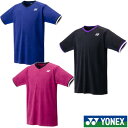 《送料無料》2025年1月下旬発売 YONEX ユニセックス ゲームシャツ 10672 ヨネックス テニス バドミントン ウェア