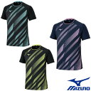 《送料無料》2025年2月発売 MIZUNO ユニセックス ゲームシャツ 82JAC102 ミズノ 卓球 ウェア