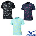 《送料無料》2025年3月発売 MIZUNO ユニセックス ゲームシャツ 82JAC104 ミズノ 卓球 ウェア