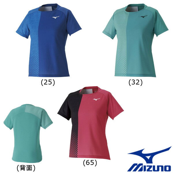 《送料無料》MIZUNO　ウィメンズ　ゲームシャツ　62JA0216　ミズノ　テニス　バドミントン　ウェア