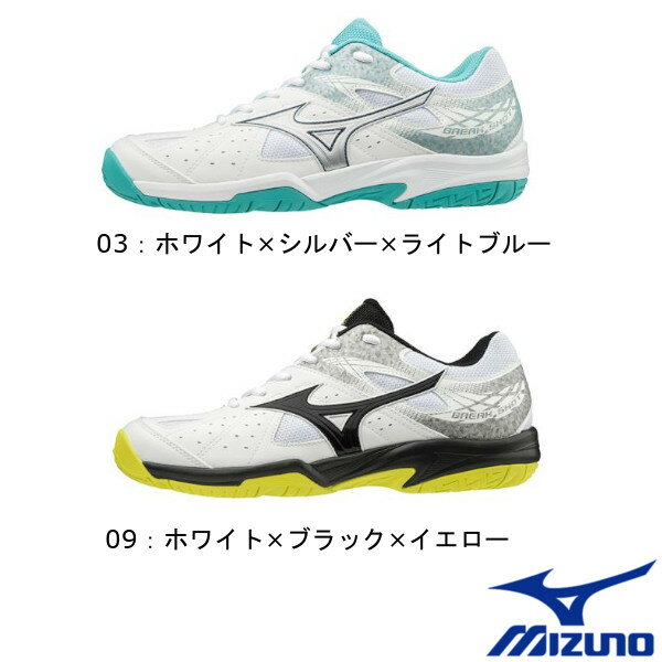 《10％OFFクーポン対象》《送料無料》2019年2月発売　MIZUNO　ブレイクショット2 AC　61GA1940　ミズノ　ユニセックス　テニスシューズ　オールコート用