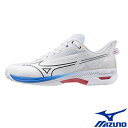 《送料無料》MIZUNO ウエーブエクシード5 OC 61GB2312 ミズノ ユニセックス テニスシューズ 砂入り人工芝・クレーコート用