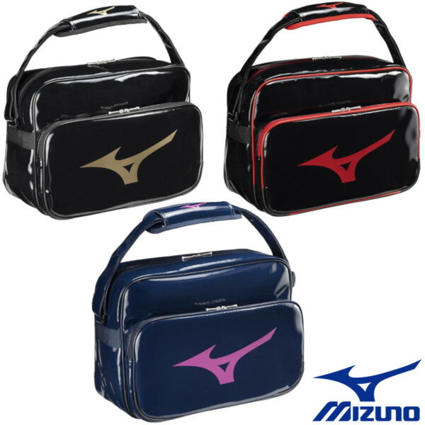 《送料無料》2024年2月発売　MIZUNO　エナメルバッグ　33JSB212　バッグ　ミズノ