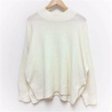 earth music&ecology アースミュージックアンドエコロジー 長袖 ニット、セーター Knit, Sweater ハイネック BIG ニット プルオーバー 18177CB0310【USED】【古着】【中古】10006808