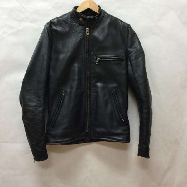 VANSON ヴァンソン レザージャケット ジャケット、上着 Jacket バンソン シングルライダース madeinUSA インソール付き MODEL B【USED】【古着】【中古】10016965