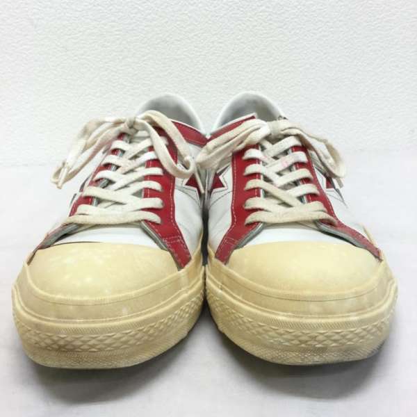 CONVERSE コンバース スニーカー スニーカー Sneakers 90年代 ONESTAR PROTO MODEL ワンスター プロトモデル レザー ローカット 三つ星 チャックテイラー【USED】【古着】【中古】10018400