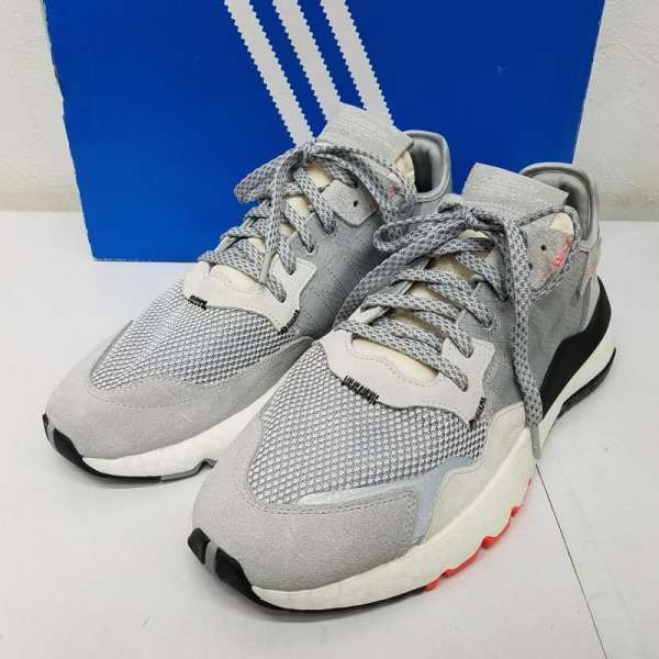 adidas アディダス スニーカー スニーカー Sneakers DB3361 NITE JOGGER ナイト ジョガー ランニングシューズ 箱付き【USED】【古着】【中古】10021239