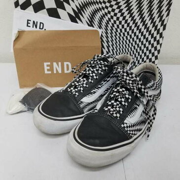VANS バンズ スニーカー スニーカー Sneakers END 別注 OG OLD SKOOL LX VERTIGO オールドスクール ヴァーティゴ スニーカー 箱付【USED】【古着】【中古】10025757