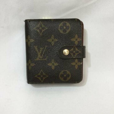 LOUIS VUITTON ルイヴィトン コンパクト財布 財布 Wallet Compact Wallet LOUIS VUITTON ルイヴィトン 二つ折り モノグラム M61667 コンパクトジップ【USED】【古着】【中古】10026428