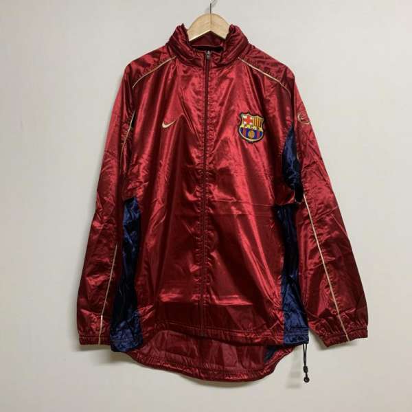 NIKE ナイキ ジャケット、ブレザー ジャケット、上着 Jacket NIKE F.C.B. 2WAY フーディ スタンドカラー ナイロンジャケット【USED】【古着】【中古】10029655