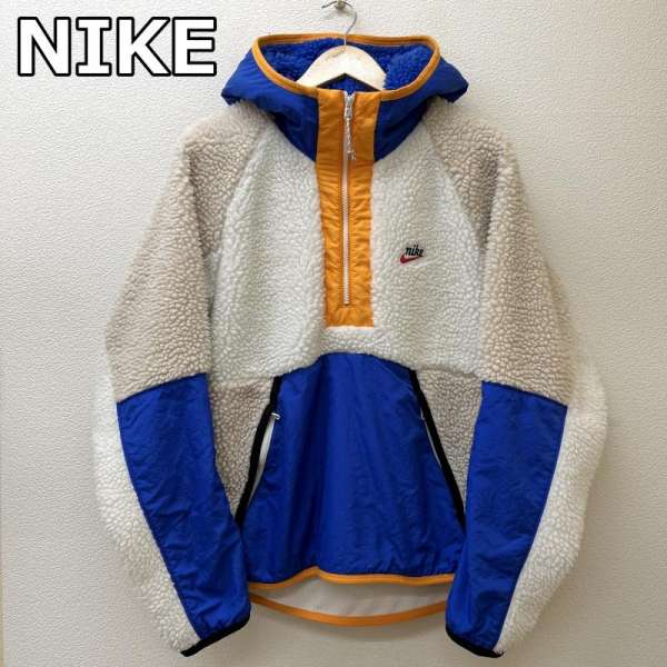 NIKE ナイキ ジャンパー、ブルゾン ジャケット、上着 Jacket HOODIE HZ WINTER SHERPA ハーフジップ シェルパ ボアフリース アノラック パーカー BV3767-133【USED】【古着】【中古】10046817