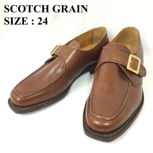SCOTCH GRAIN スコッチグレイン 革靴 革靴 Leather Shoes SCOTCH GRAIN スコッチグレイン 革靴 レザー ビジネスス カジュアル【USED】【古着】【中古】10047532のサムネイル