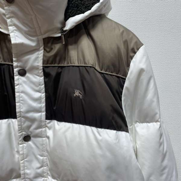 BURBERRY BLACK LABEL バーバリーブラックレーベル ダウンジャケット ジャケット、上着 Jacket BMP65-527-01 トップ切り替えダウンジャケット【USED】【古着】【中古】10049428