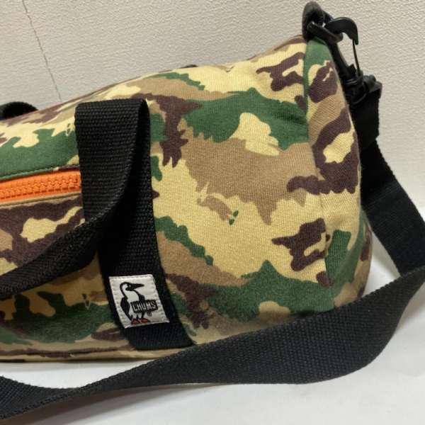 CHUMS チャムス ボストンバッグ ボストンバッグ Traveling Bag カモ柄 迷彩 ボストンバッグ【USED】【古着】【中古】10049431