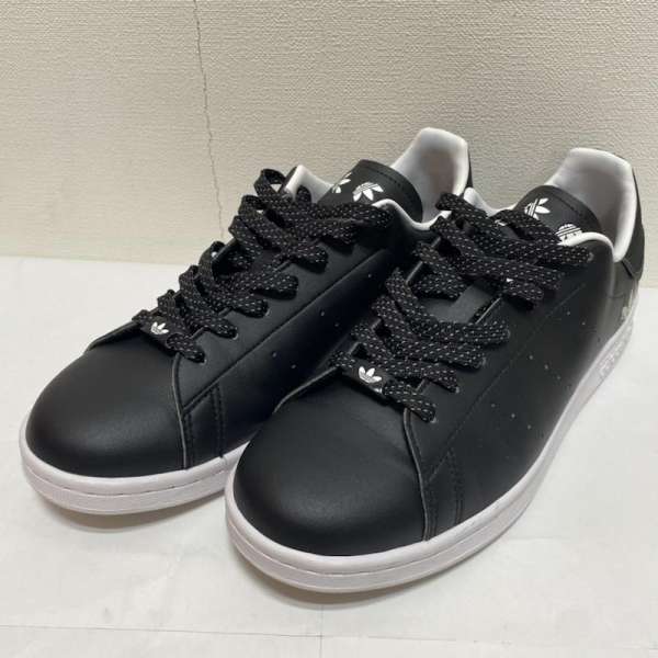 adidas アディダス スニーカー スニーカー Sneakers STAN SMITH コアブラック ブルーバード フットウェアホワイト H05341【USED】【古着】【中古】10049979