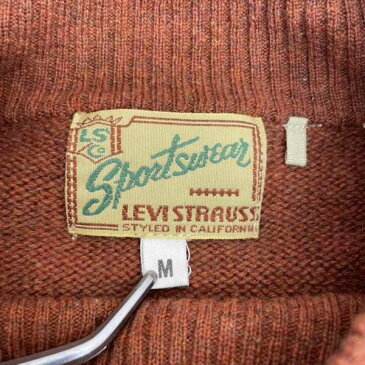 Levi's リーバイス 長袖 ニット、セーター Knit, Sweater LVC TURTLENECK CUBES RUST PATTERN ニット セーター【USED】【古着】【中古】10052359