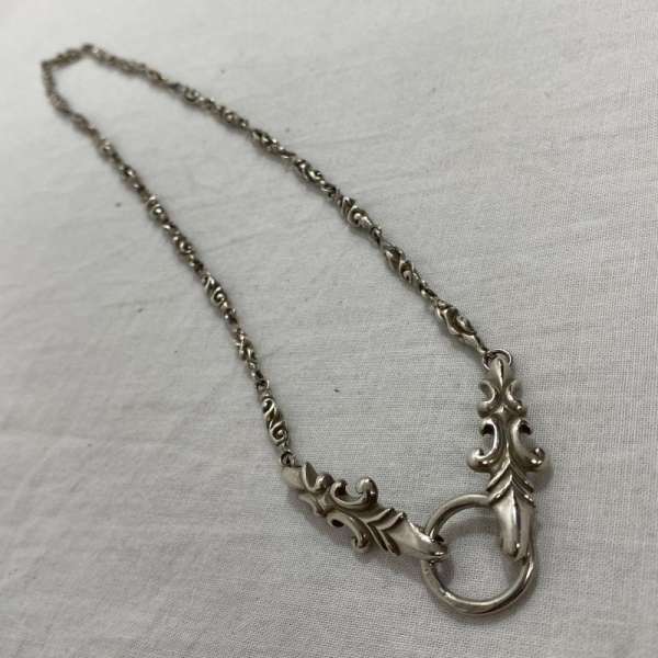 USED 古着 ネックレス、ペンダント アクセサリー Accessory Necklace, Pendant シルバージュエリー / チェーンネックレス / silver925 / 刻印有 / 50cm【USED】【古着】【中古】10052595