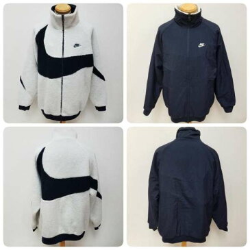 NIKE ナイキ ジャンパー、ブルゾン ジャケット、上着 Jacket BQ6546-114 VM BIG SWOOSH FULL ZIP JACKET ボアスリース&ナイロン リバーシブル ジャケット【USED】【古着】【中古】10053038