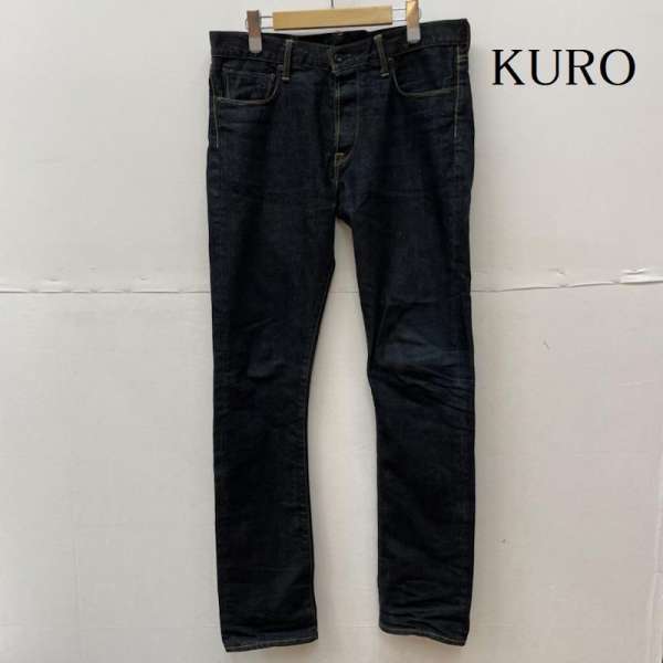 KURO クロ デニム、ジーンズ パンツ Pants, Trousers Denim Pants, Jeans BUCK SKIN PANTS デニム パンツ ジーンズ DIAMANTE【USED】【古着】【中古】10054257