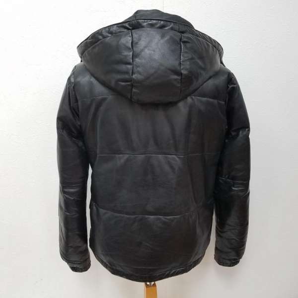 AMERICAN RAG CIE アメリカンラグシー レザージャケット ジャケット、上着 Jacket ABZ-M122-BL133 ラムレザー ダウンジャケット フード脱着タイプ【USED】【古着】【中古】10054559