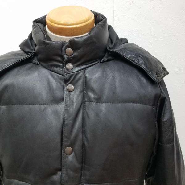 AMERICAN RAG CIE アメリカンラグシー レザージャケット ジャケット、上着 Jacket ABZ-M122-BL133 ラムレザー ダウンジャケット フード脱着タイプ【USED】【古着】【中古】10054559