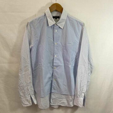 COMME des GARCONS HommePlus コムデギャルソンオムプリュス 長袖 シャツ、ブラウス Shirt, Blouse COMME des GARCONS homme plus / AD2013 / PM-B012 / 変形ストライプシャツ / S【USED】【古着】【中古】10055153