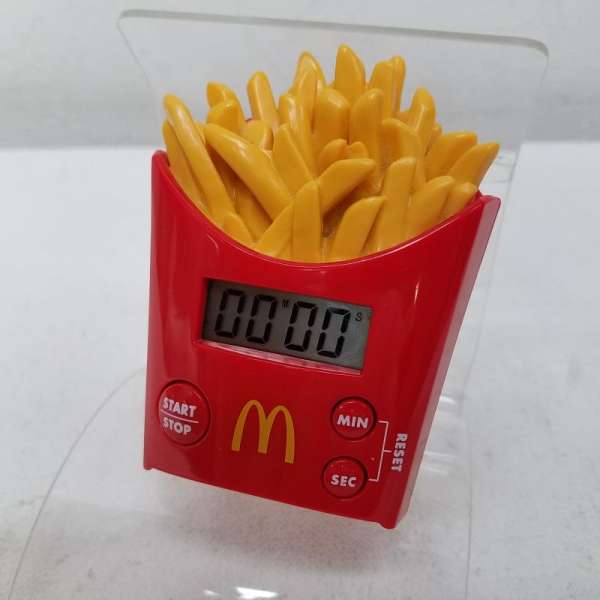 USED 古着 ファッション小物 ファッション小物 ノベルティグッズ マクドナルド ポテトタイマー キッチンタイマー 2020年福袋 電池交換・作動確認済み【USED】【古着】【中古】10055503のサムネイル