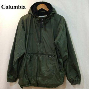 Columbia コロンビア 長袖 パーカー Hooded Sweatshirt, Hoodie 裏起毛 トリコット パッカブル アノラック マウンテンパーカー PU3890 アウトドア ナイロン パーカー ユニセックス【USED】【古着】【中古】10059070