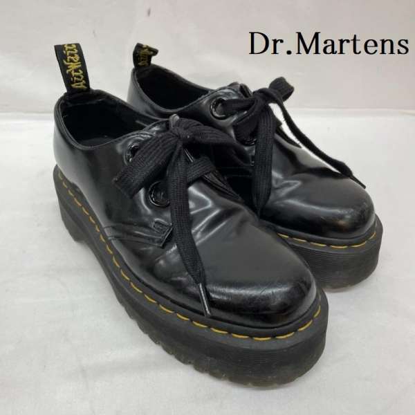 Dr.Martens ドクターマーチン 革靴 革靴 Leather Shoes HOLLY ホリー レースアップ ダービー シューズ ドレス 厚底【USED】【古着】【中古】10059568