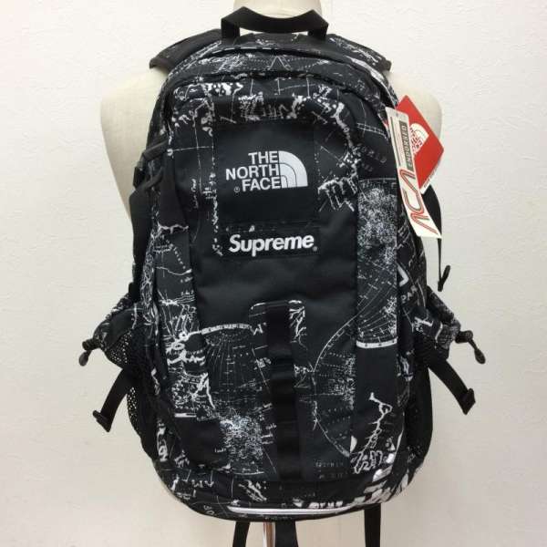 Supreme シュプリーム バッグ バッグ NM71209 ノースフェイスコラボ 12SS HOT SHOT BACK PACK ショット ホット バックパック リュック パックマップ 地図 30L タグ付 609【USED】【古着】【中古】10059936