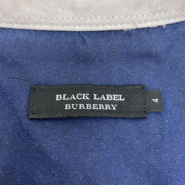BURBERRY BLACK LABEL バーバリーブラックレーベル 長袖 シャツ、ブラウス Shirt, Blouse ボタンダウン 長袖 シャツ ドット【USED】【古着】【中古】10060390