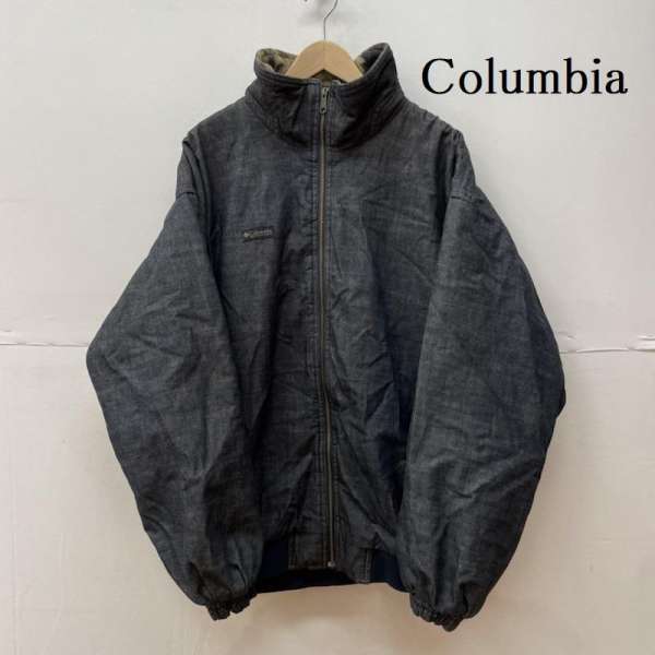 Columbia コロンビア ジャンパー、ブルゾン ジャケット、上着 Jacket PM5285 デニム 裏フリース ジャケット ブルゾン【USED】【古着】【中古】10061123