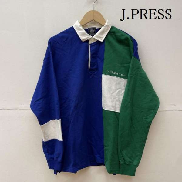 J.PRESS ץ쥹 Ĺµ ݥ Polo Shirt 饬 Ĺµ ݥ   ɽUSEDۡڸۡš10062499