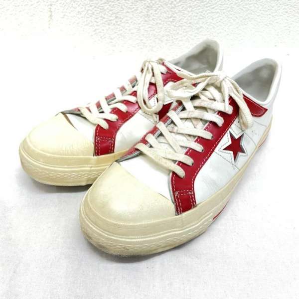 CONVERSE コンバース スニーカー スニーカー Sneakers 90年代 ONESTAR PROTO MODEL ワンスター プロトモデル レザー ローカット 三つ星 チャックテイラー【USED】【古着】【中古】10064226のサムネイル
