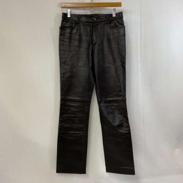 USED Ò [NpcAyC^[pc pc Pants, Trousers Work Pants, Cargo Pants, Painter's Pants mader Acca / U[pc / leather pants / v / tAVGbg / tApc / gÒ / ؍ / BRN / 3yUSEDzyÒzyÁz10064732