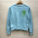 X-girl エックスガール 長袖 トレーナー Sweat, Sweatshirt ロゴ プリント クルーネック スウェット 615【USED】【古着】【中古】10067983