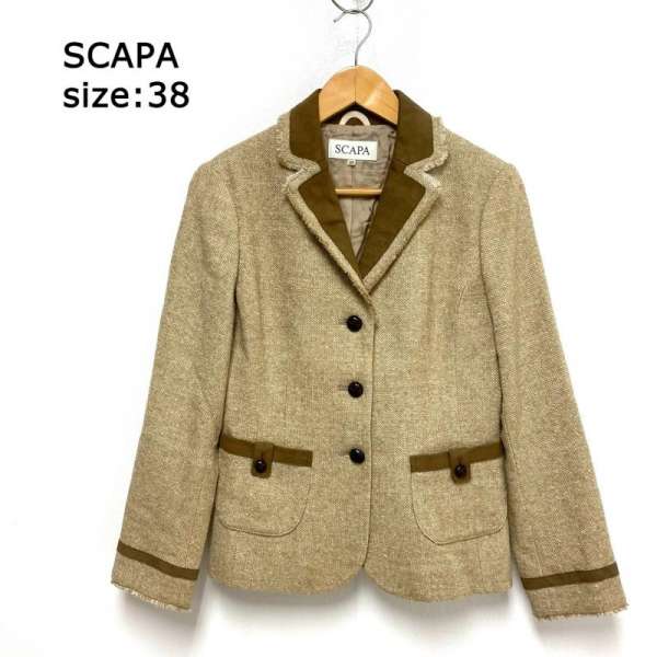 SCAPA XLp WPbgAuU[ WPbgA㒅 Jacket E[ cC[h WPbg u] 620yUSEDzyÒzyÁz10069186