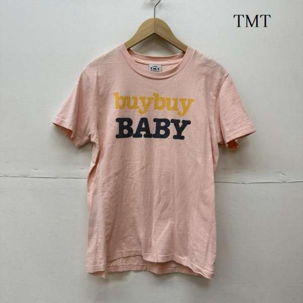 TMT ティーエムティー 半袖 Tシャツ T Shirt buy buy BABY ロゴ Tシャツ ダメージ加工【USED】【古着】【中古】10074402