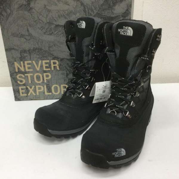 THE NORTH FACE ザノースフェイス 一般 ブーツ Boots NF01471 VERBERA UTILITY ベルヴェラ ユーティリティ トレッキングブーツ WATERPROOF タグ 箱付 609【USED】【古着】【中古】10076374