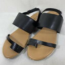 STACCATO X^bJ[g T_ T_ Sandals STACCATO / eBbNCT[vtbg / 350ES137-7940 / BLK / U[ / v / 22.0cm / ^OtyUSEDzyÒzyÁz10080184