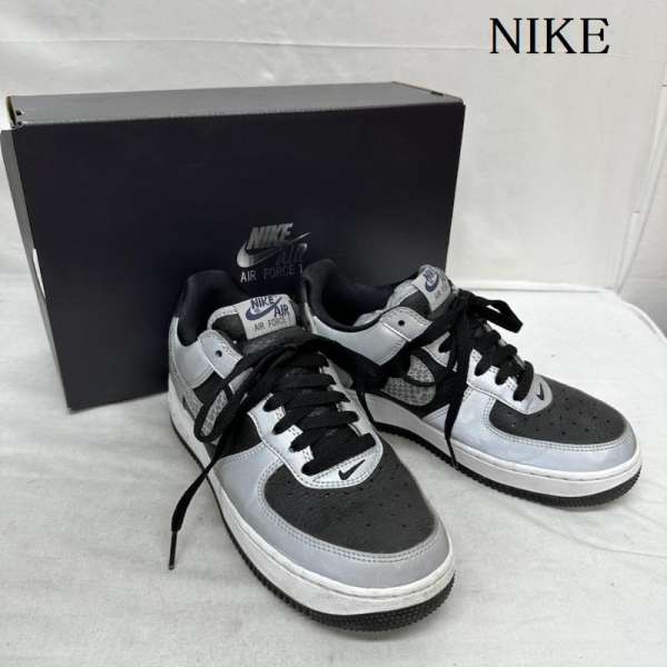 NIKE iCL Xj[J[ Xj[J[ Sneakers AIR FORCE 1  Xl[N GAtH[X1 DJ6033-001 AF1 silver snakeyUSEDzyÒzyÁz10081357