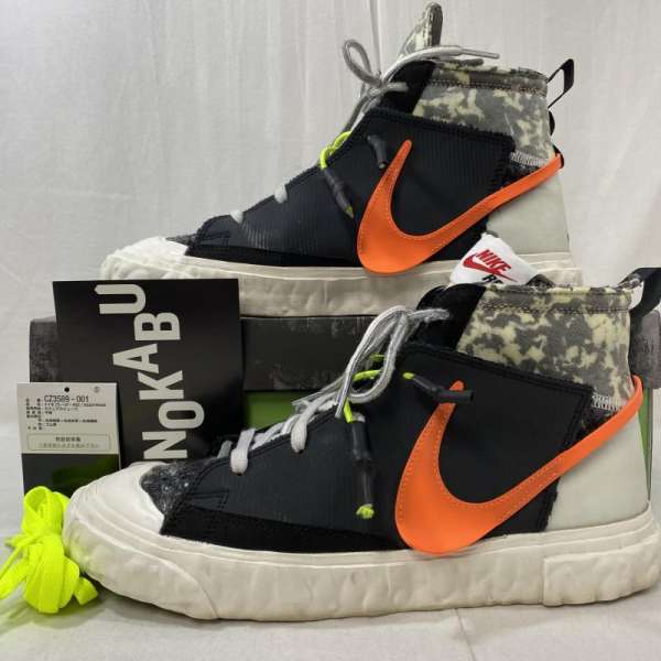 NIKE iCL Xj[J[ Xj[J[ Sneakers READYMADE ~ NIKE BLAZER MID / 2021 / fBChR{ / CZ3589-001 / US9 / 27.0yUSEDzyÒzyÁz10081798